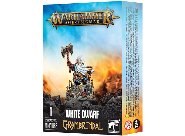 Grombrindal White Dwarf Issue 500 Anniversary Edition Miniature 