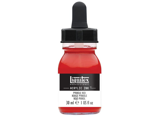 Ink Acrylic Pyrrole Red Liquitex 321 - 30 ml 