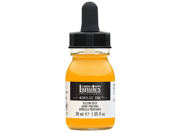 Ink Acrylic Yellow Deep Liquitex 295 - 30 ml 