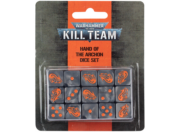 Kill Team Dice Hand of the Archon Warhammer 40K 