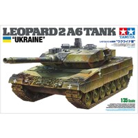 Leopard 2 A6 Tank UKRAINE Tamiya 1:35 Byggsats