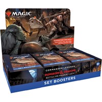 Magic Battle Baldurs Gate Set Display Commander Legends D&D - 18 boosterpaket