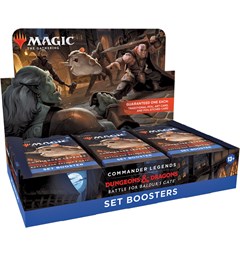 Magic Battle Baldurs Gate Set Display Commander Legends D&amp;D - 18 boosterpaket