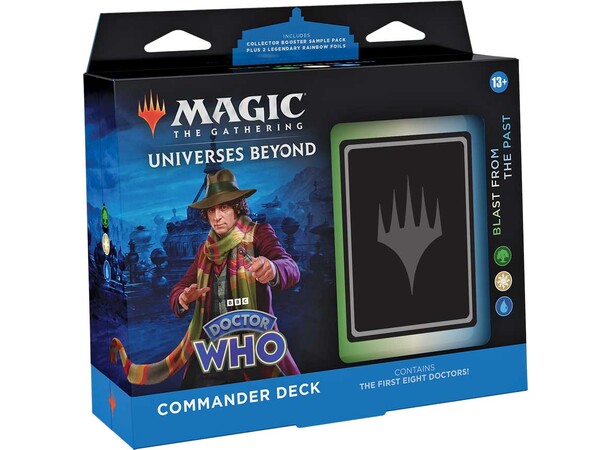 Magic Doctor Who Commander Blast Past Blast From the Past Commander Deck 