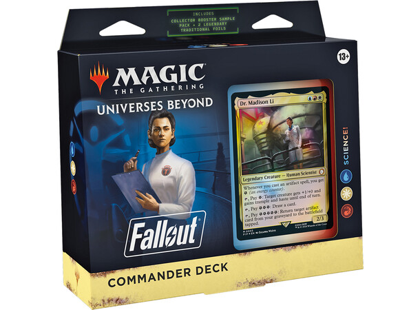 Magic Fallout Commander Deck Science 