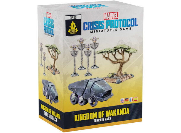 Marvel Crisis Protocol Kingdom of Wakand Terrain Expansion Marvel Crisis Protocol 