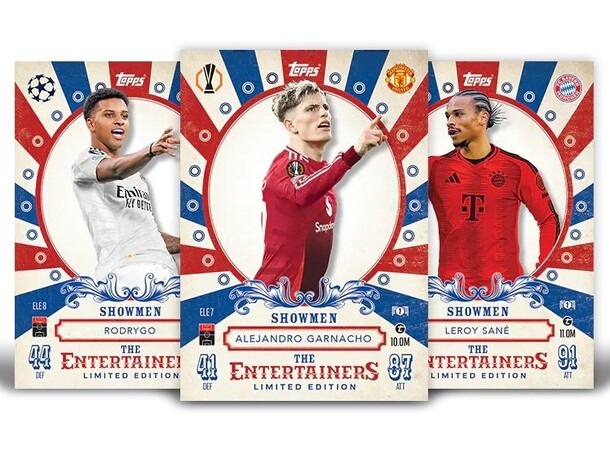 Match Attax 24/25 Pocket Tin #3 The Entertainers Showmen 