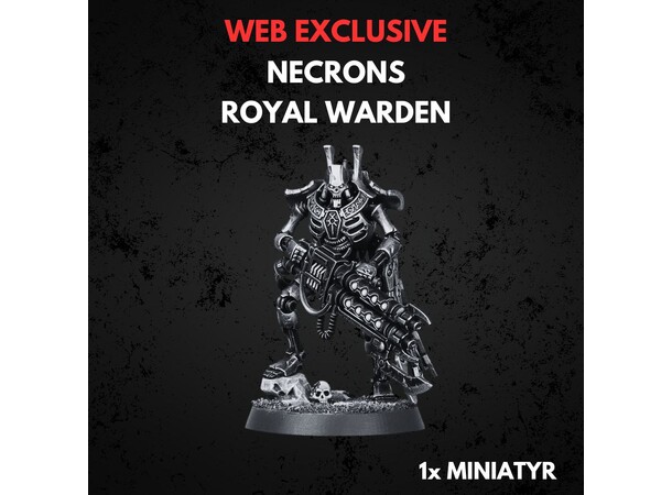 Necrons Royal Warden Warhammer 40K 