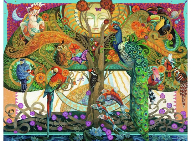 On the 5th Day 2000 bitar Pussel Ravensburger Puzzle 