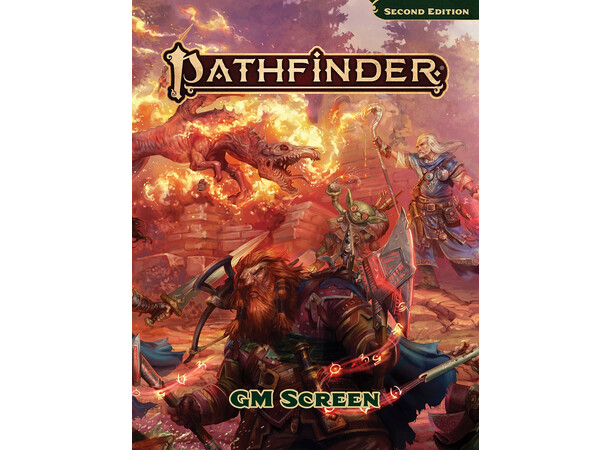 Pathfinder RPG Core GM Screen Second Edition 