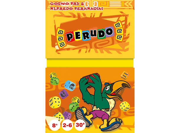 Perudo Brädspel - Svensk utgåva (Liars Dice, Bluff, Dudo, Raffle) 
