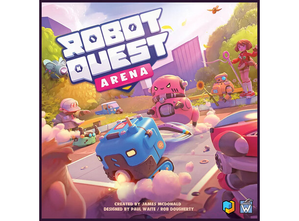 Robot Quest Arena Brädspel