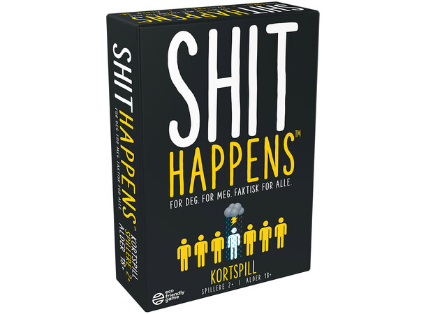 Shit Happens Partyspill - Norsk 
