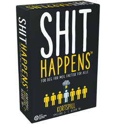 Shit Happens Partyspill - Norsk