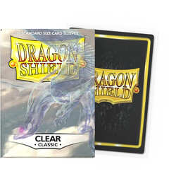 Sleeves Clear x100 - 63x88 m/box Dragon Shield Kortskydd m/deckbox