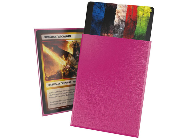 Sleeves Cortex Rosa MATTE x100 66x91 Ultimate Guard Standard Size 