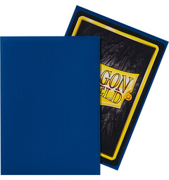Sleeves Matte Blue x100 66x91 Dragon Shield Kortskydd m/deckbox
