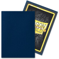 Sleeves Matte Midnight Blue x100 66x91 Dragon Shield Kortskydd m/deckbox