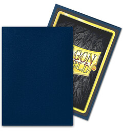 Sleeves Matte Midnight Blue x100 66x91 Dragon Shield Kortskydd m/deckbox