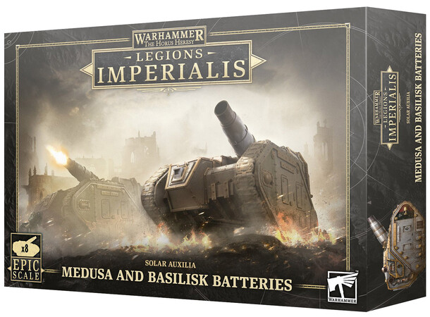 Solar Auxilia Medusa/Basilisk Batteries The Horus Heresy - Legions Imperialis 