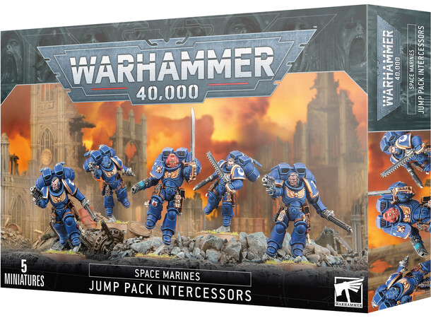 Space Marines Jump Pack Intercessors Warhammer 40K 