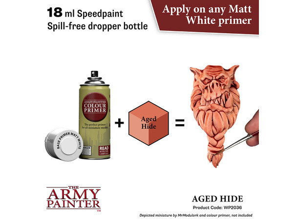 Speedpaint 2.0 Aged Hide Army Painter - 18ml 