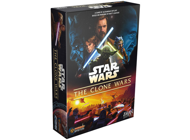 Star Wars The Clone Wars Brädspel A Pandemic System Board Game 