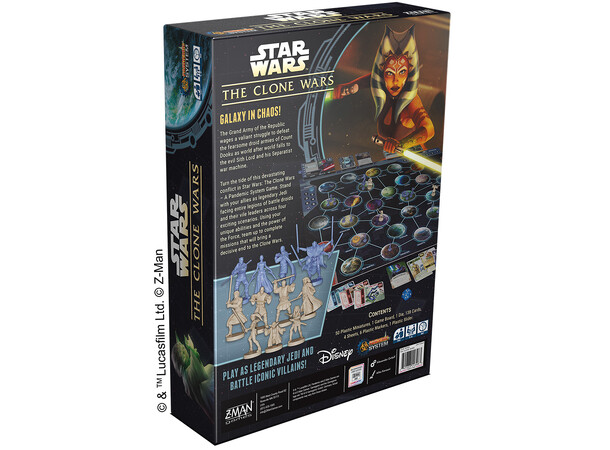 Star Wars The Clone Wars Brädspel A Pandemic System Board Game 