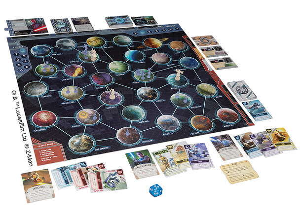 Star Wars The Clone Wars Brädspel A Pandemic System Board Game 
