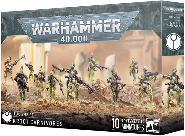 Tau Empire Kroot Carnivores Warhammer 40K 