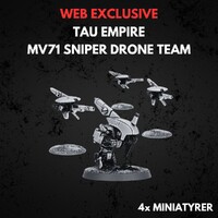 Tau Empire MV71 Sniper Drone Team Warhammer 40K