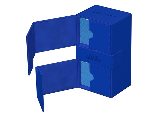 Twin Flip N Tray 200+ Blå Ultimate Guard - Monocolor 