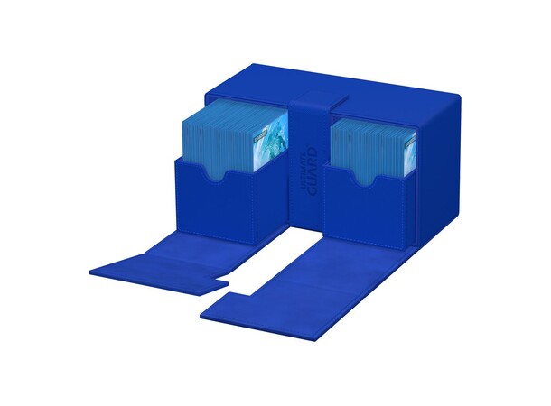 Twin Flip N Tray 200+ Blå Ultimate Guard - Monocolor 
