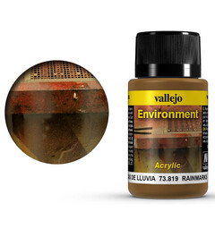 Vallejo Environment Rainmarks - 40ml Weathering Effects - Acrylic