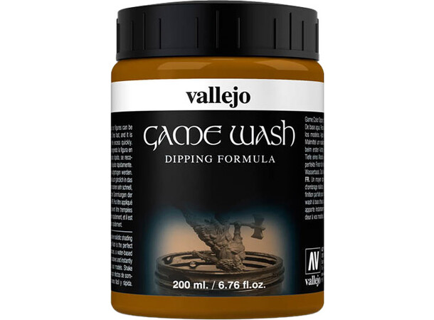 Vallejo Game Wash Sepia 200ml 