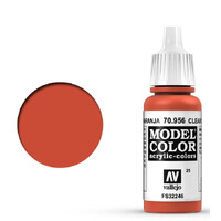 Vallejo Model Color Clear Orange 17ml 