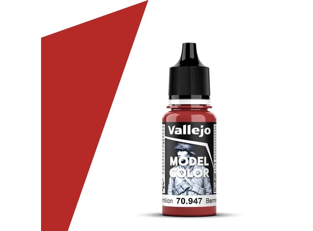 Vallejo Model Color Dark Vermilion 17ml 