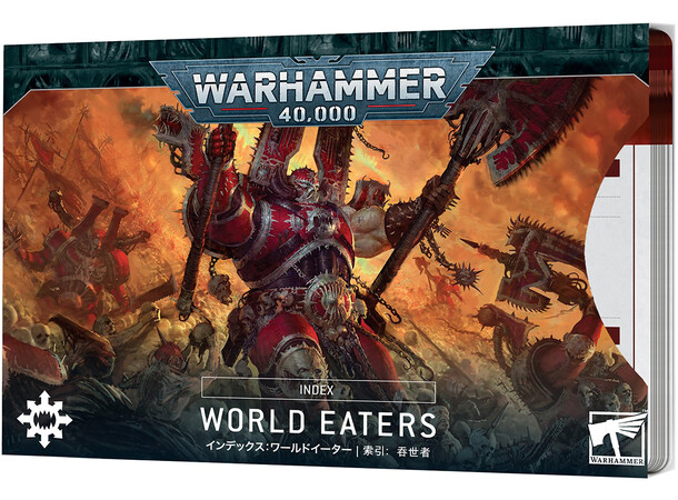 World Eaters Index Cards Warhammer 40K 
