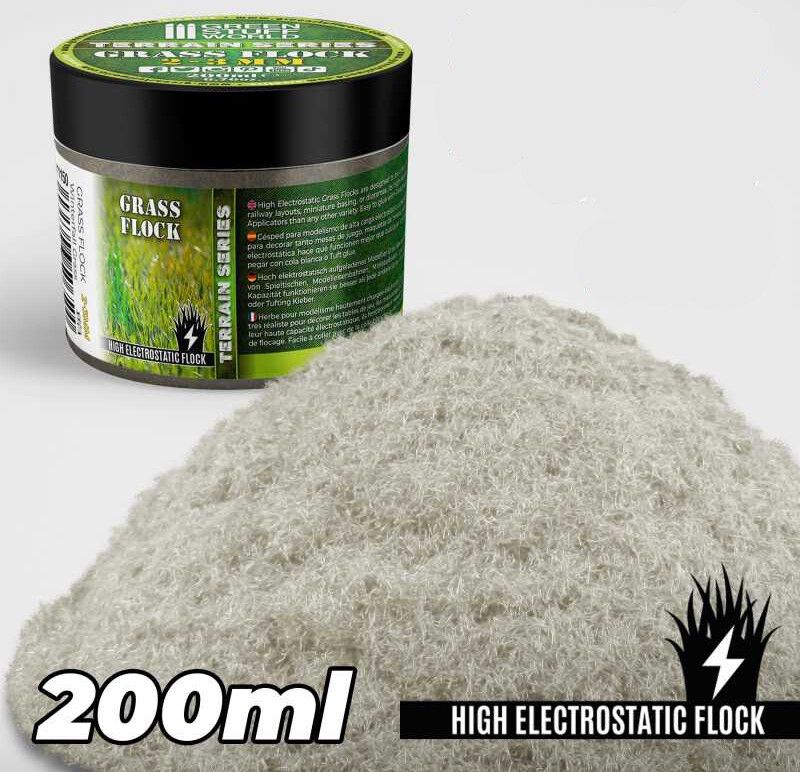 Static Grass Winterfall 2-3mm 200ml Green Stuff World