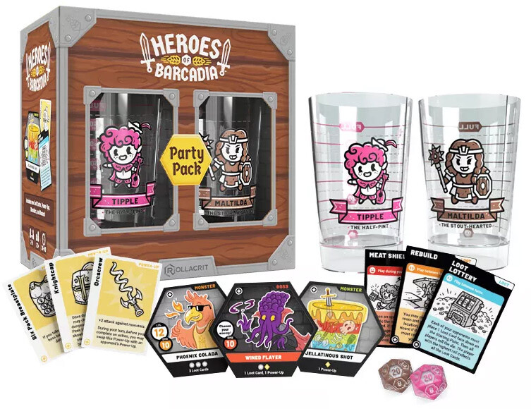 Heroes of Barcadia Party Pack Expansion Expansion till Barcadia