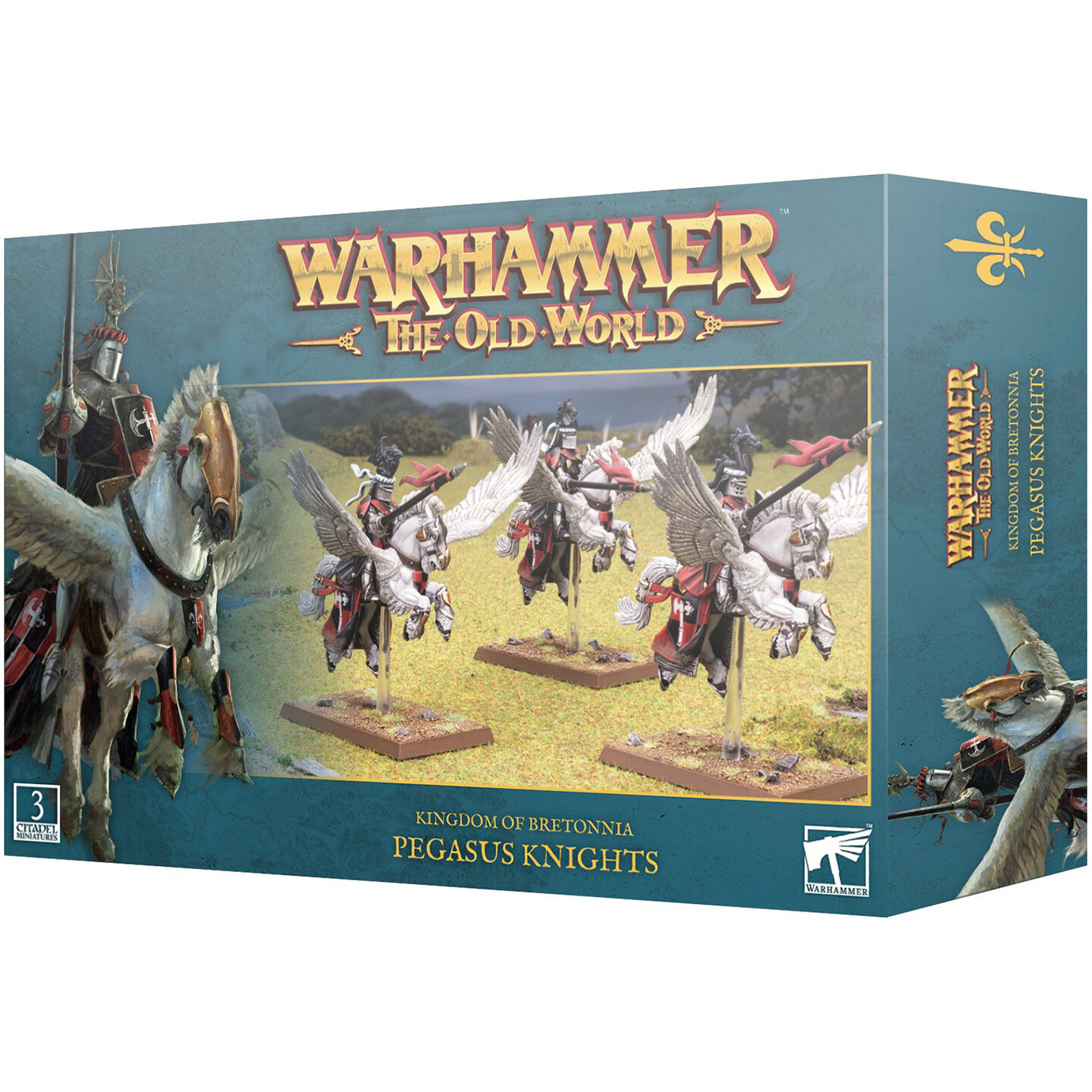 Kingdom of Bretonnia Pegasus Knights Warhammer The Old World