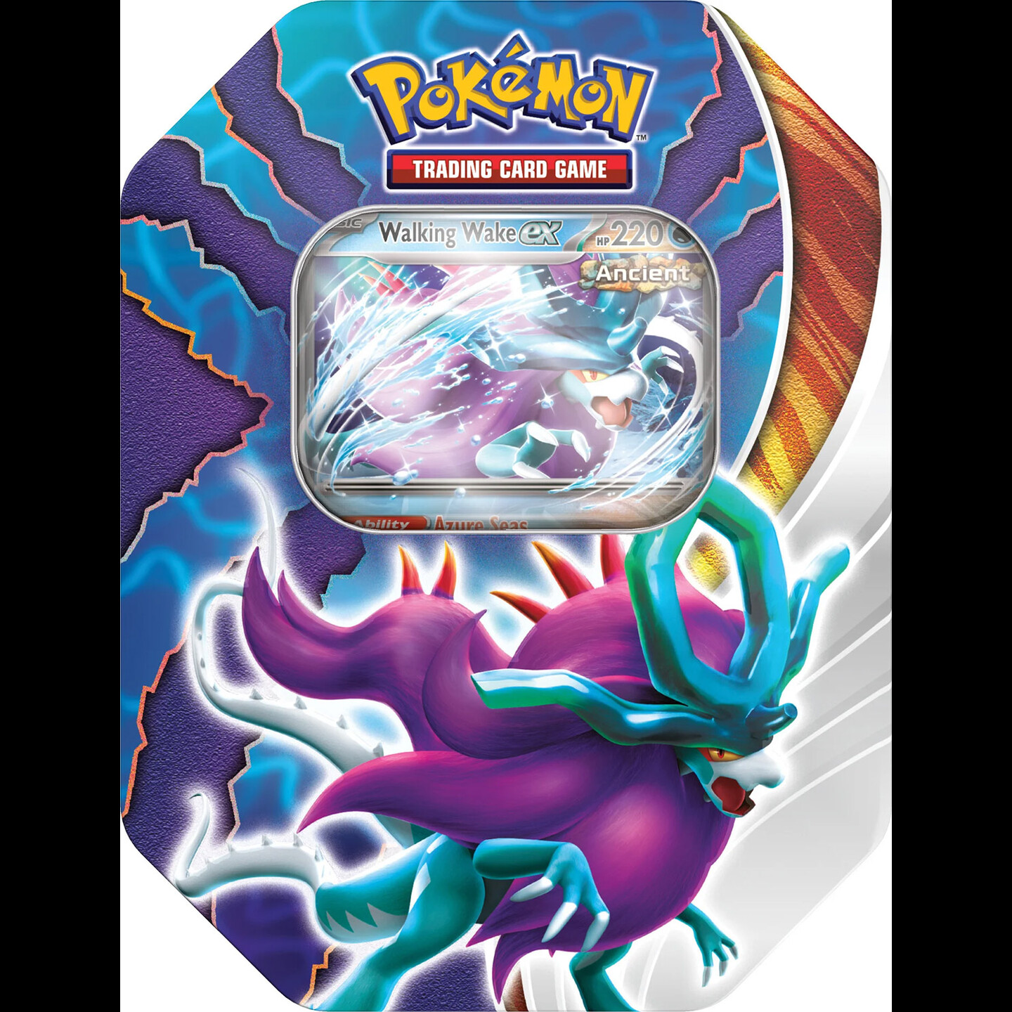 Pokemon Tin Box Walking Wake ex