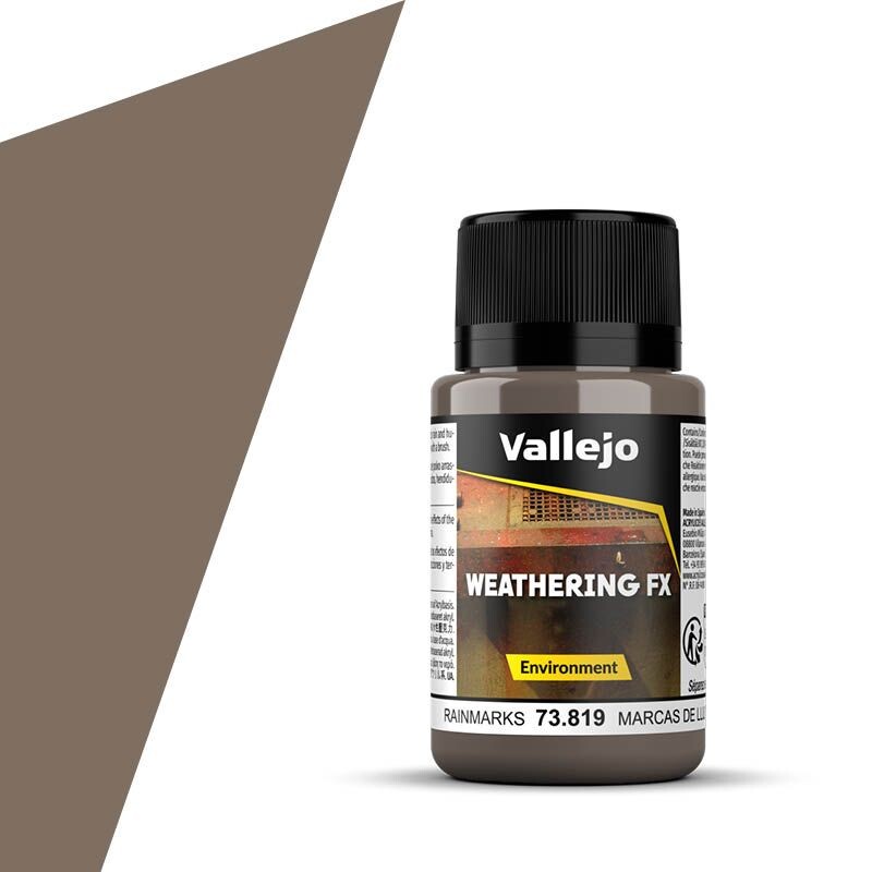 Vallejo Environment Rain Marks - 40ml Weathering Effects - Acrylic