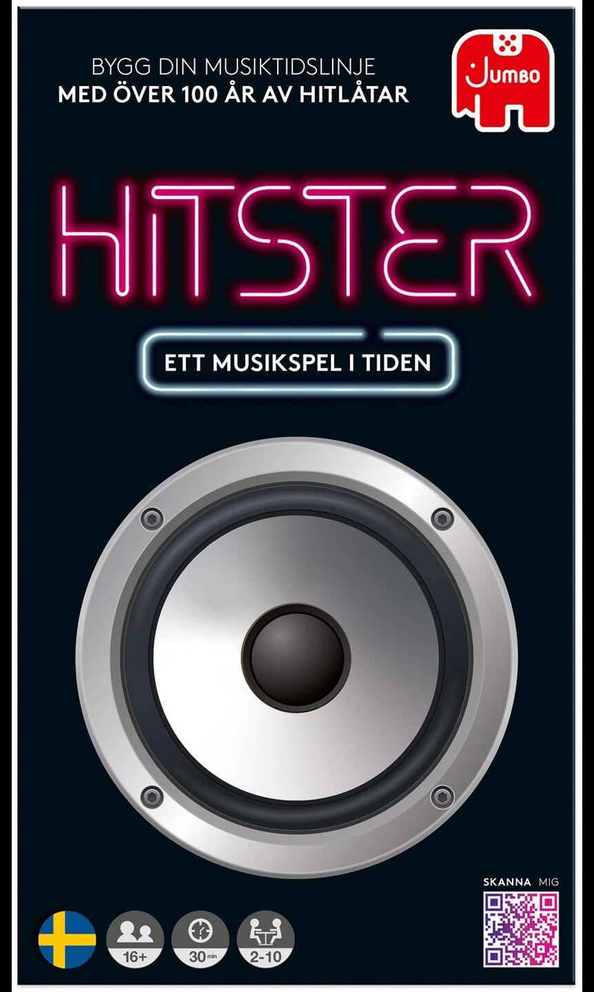 Hitster Partyspel Svensk utgåva