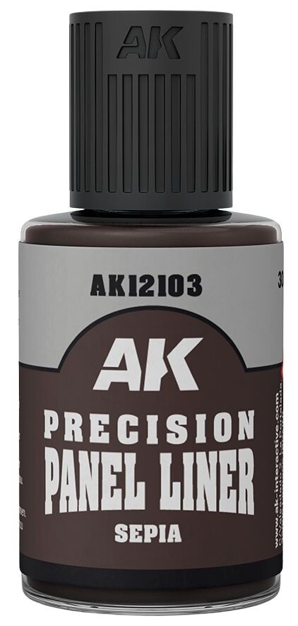 Precision Panel Liner - Sepia 30ml AK Interactive