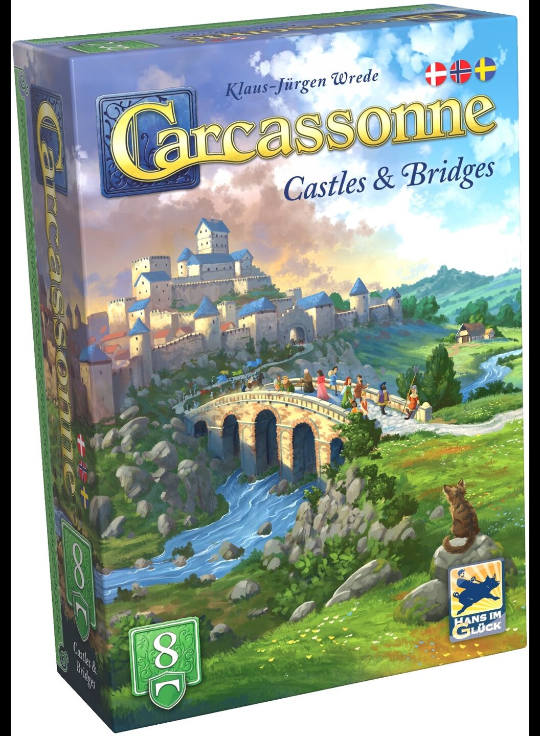 Carcassonne Castles & Bridges Expansion Svensk utgåva