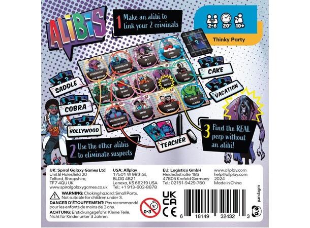 Alibis Partyspel 