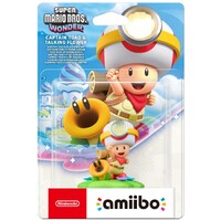 Amiibo Captain Toad & Talking Flower 
