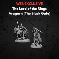 Aragorn The Black Gate Middle-earth Strategy Battle Game