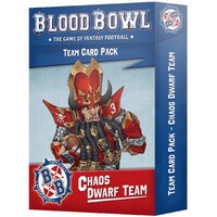 Blood Bowl Chaos Dwarf Card Pack 